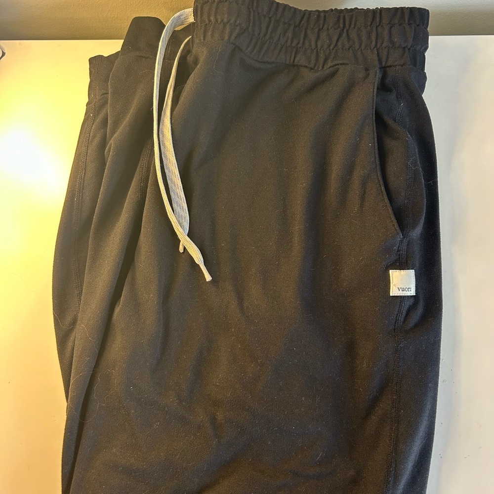 Vuori Charcoal Jogger Pants with Drawstring - image 1